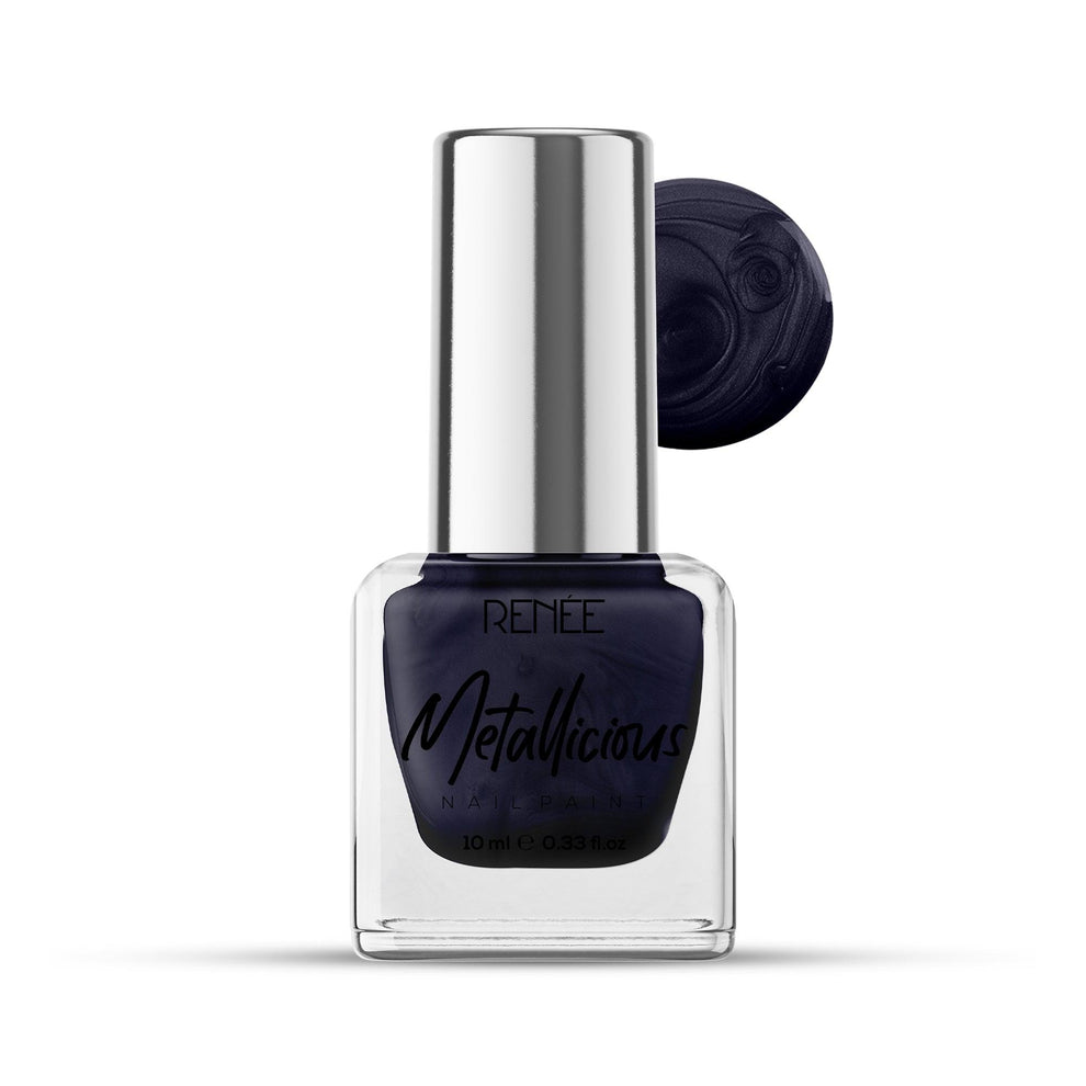 RENEE Metallicious Nail Paint (12 Navy Nebula)