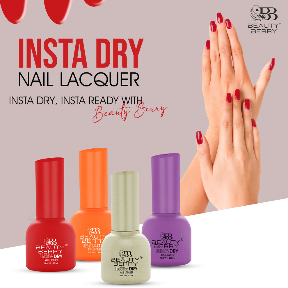 Beauty Berry Insta Dry Nail Lacquer (ICY LILAC-01)