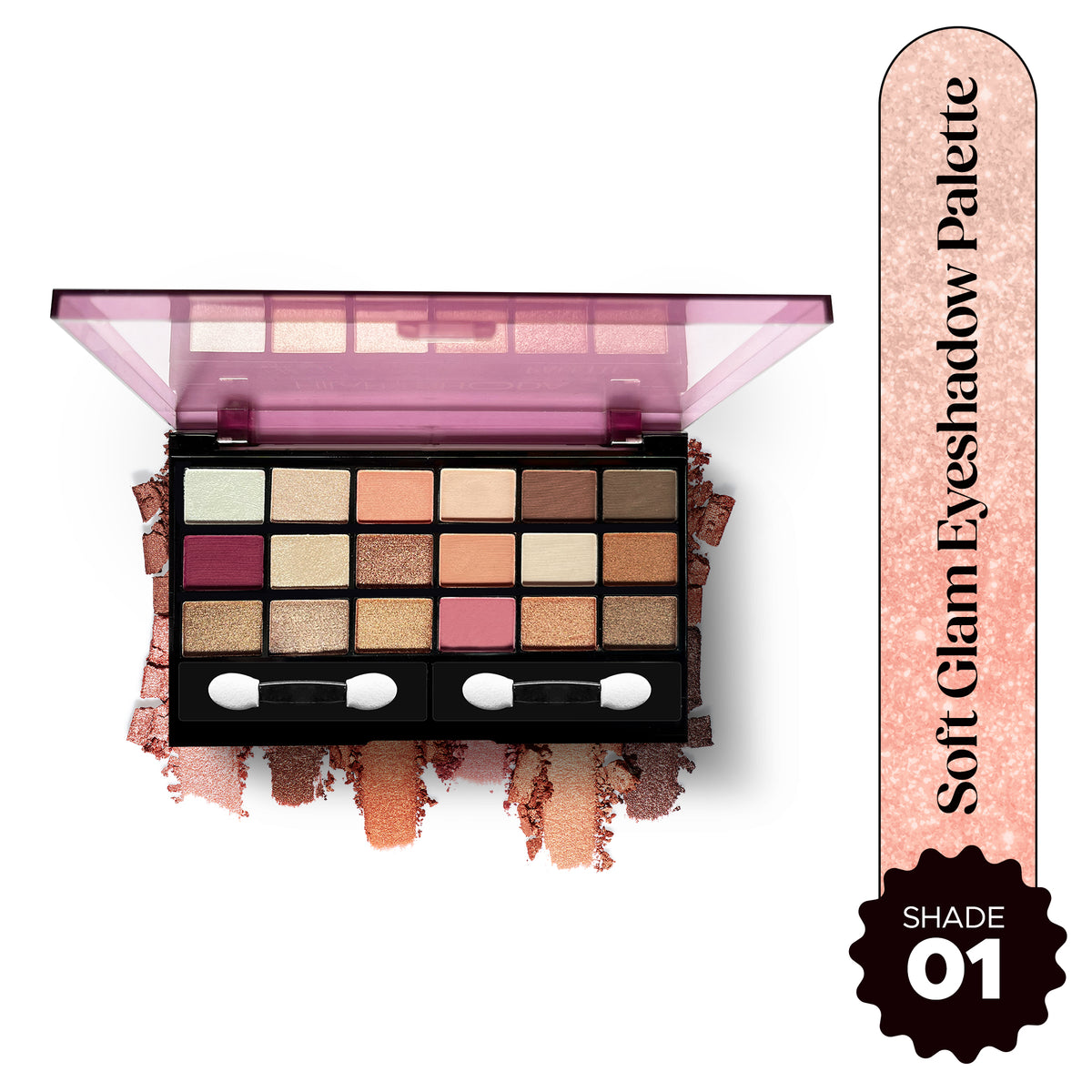Hilary Rhoda Soft Glam Eyeshadow Palette (Multicolour 01)