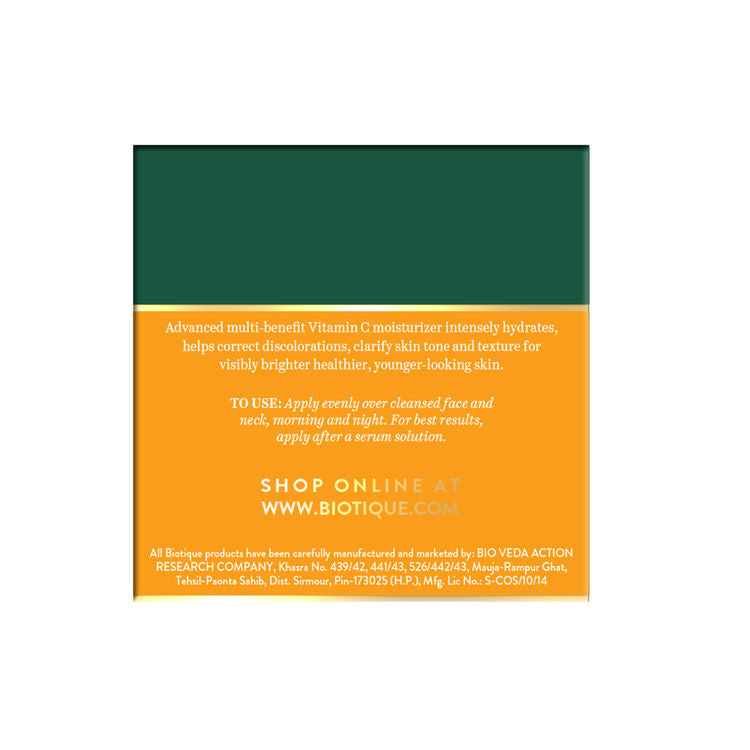 Biotique Vitamin C Correcting and Brightening Moisture Treatment
(50gm)