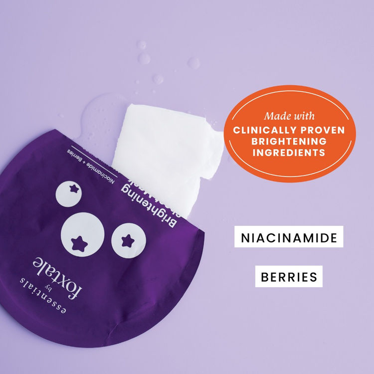 Foxtale Essentials Sheet Masks - Niacinamide & Berries (26 g)