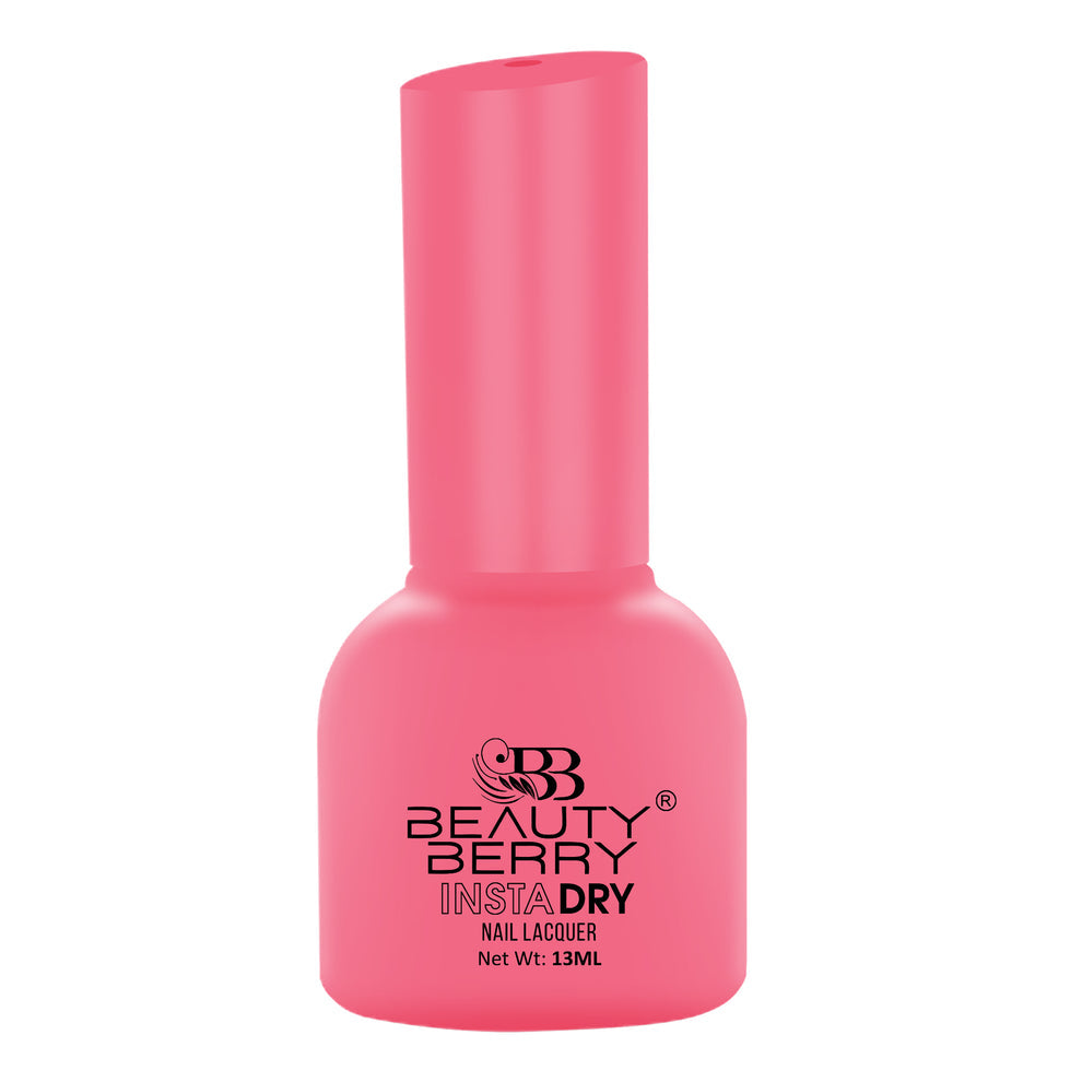 Beauty Berry Insta Dry Nail Lacquer ( Barbie Pink 19)
