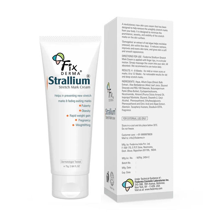 Fixderma
Strallium Stretch Mark Cream
(75 g)