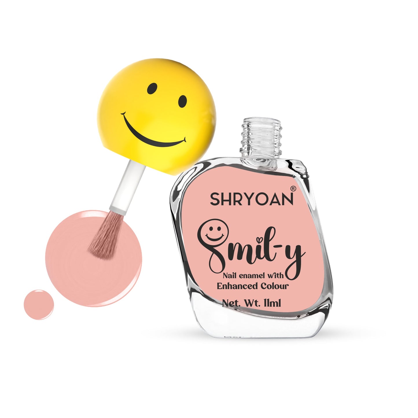 Shryoan Ultra Glossy Nail Paint(Apricot)