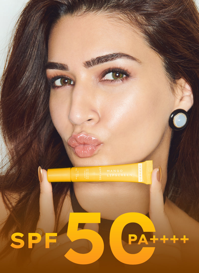 Hyphen Mango lip screen spf 50 pa++++ with 2% kojic acid