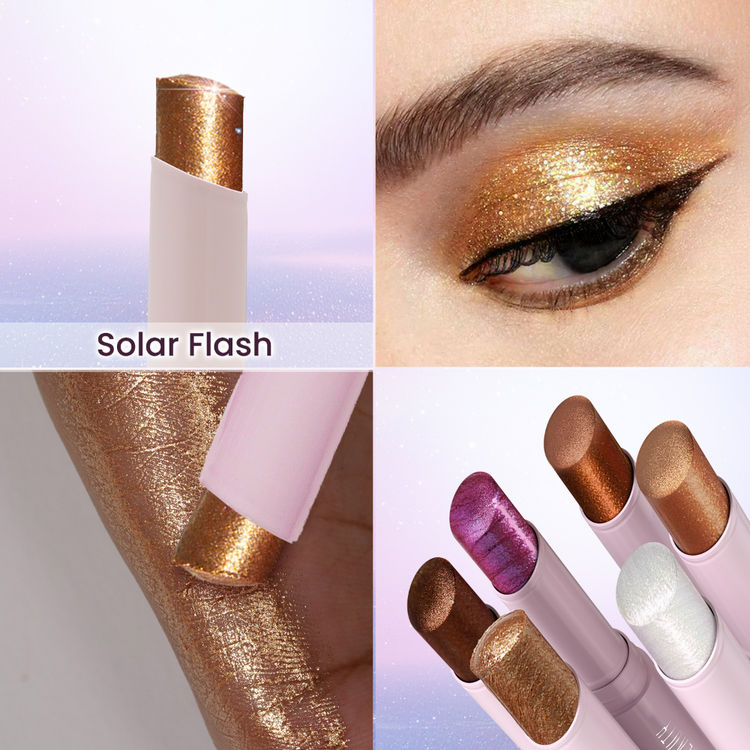 Swiss Beauty Jelly Verse Glow Eyeshadow Stick (03 Solar Flash)