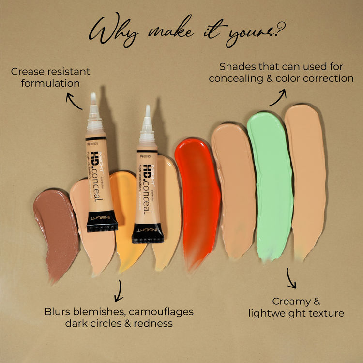 Insight Cosmetics HD Conceal (09 Orange)