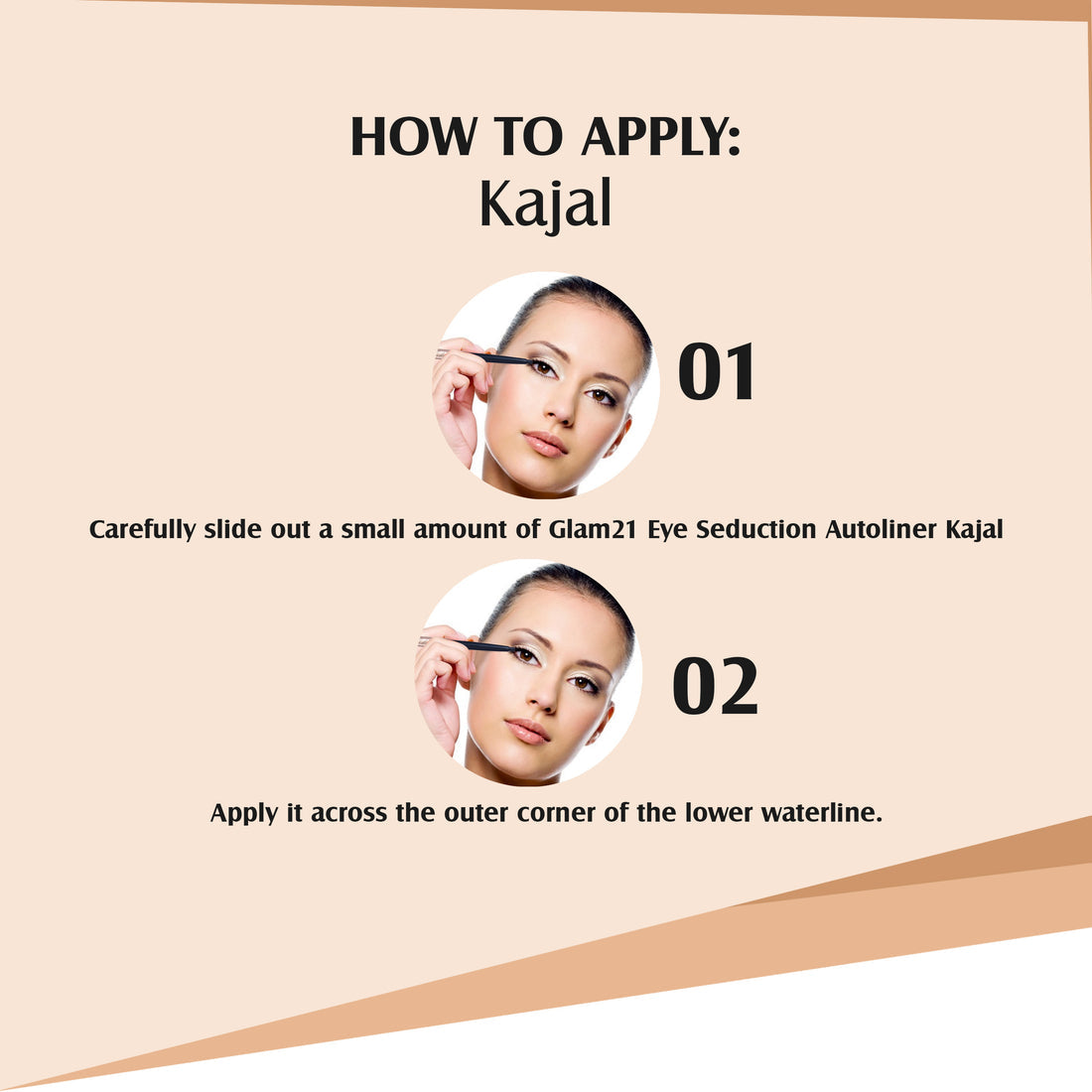 Glam21 Eye Craft Auto Liner Kajal