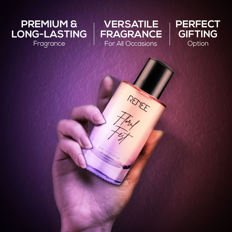 Renee Cosmetics Floral Fest Eau De Parfum, Luxury Perfume for Women, Premium, Long-Lasting Elegance
(50ml)