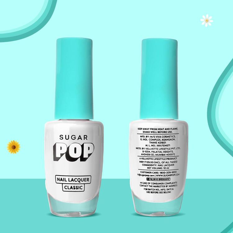 SUGAR POP Nail Lacquer ( 31 Ivory Supreme)