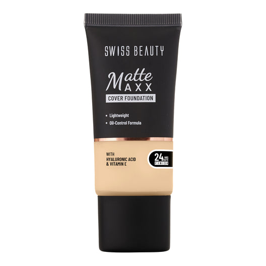 Swiss Beauty Matte Maxx Cover Foundation (03 Light Warm)