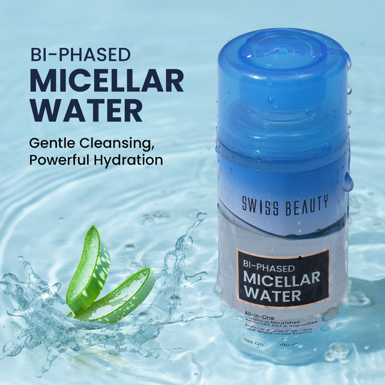 Swiss BeautyBi-Phased Micellar Cleansing Water (100ml)
