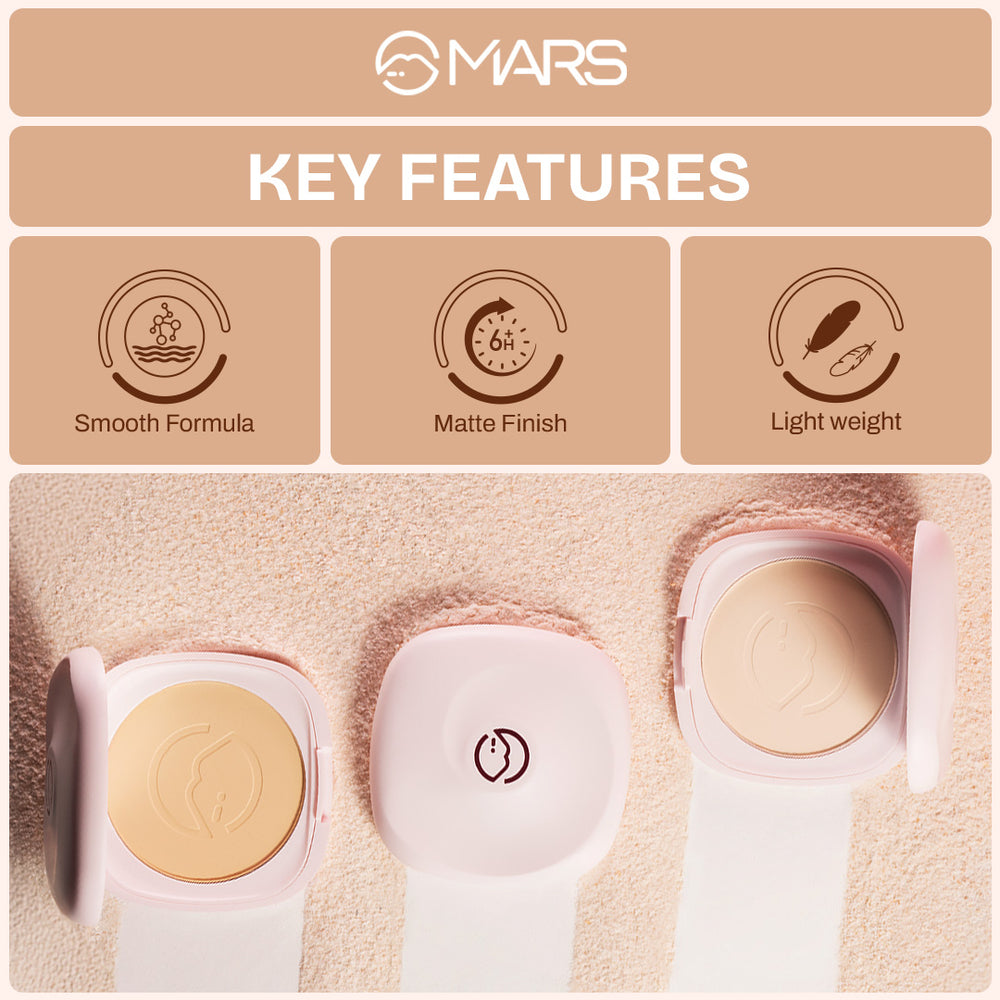 Mars Zero Oil Compact (04 medium beige)
