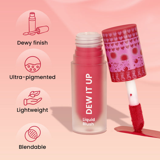 Swiss Beauty Dew It Up Liquid Blush 04(Blush Pink)