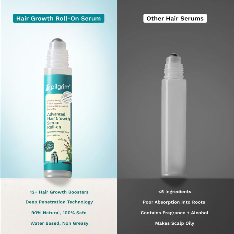 Pilgrim Advanced Hair Growth Serum Roll-On
(25ml)