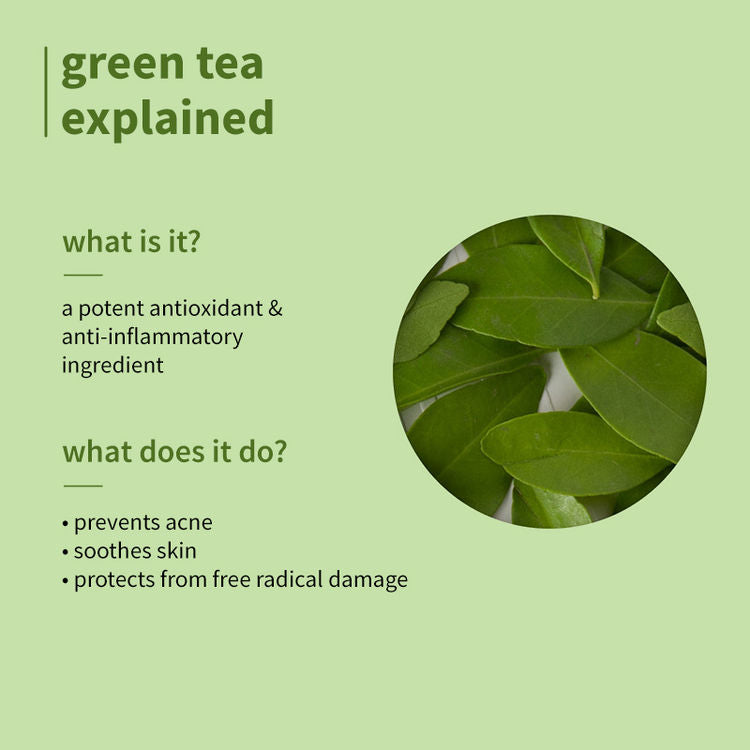 Plum Green Tea Pore Cleansing Gel Face Wash With Glycolic Acid (100ml)