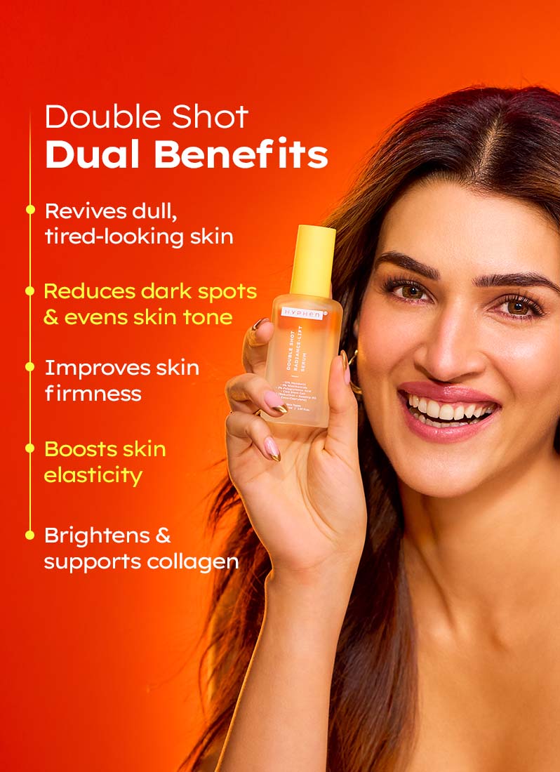 Hyphen Double shot radiance lift face serum- 50 ml