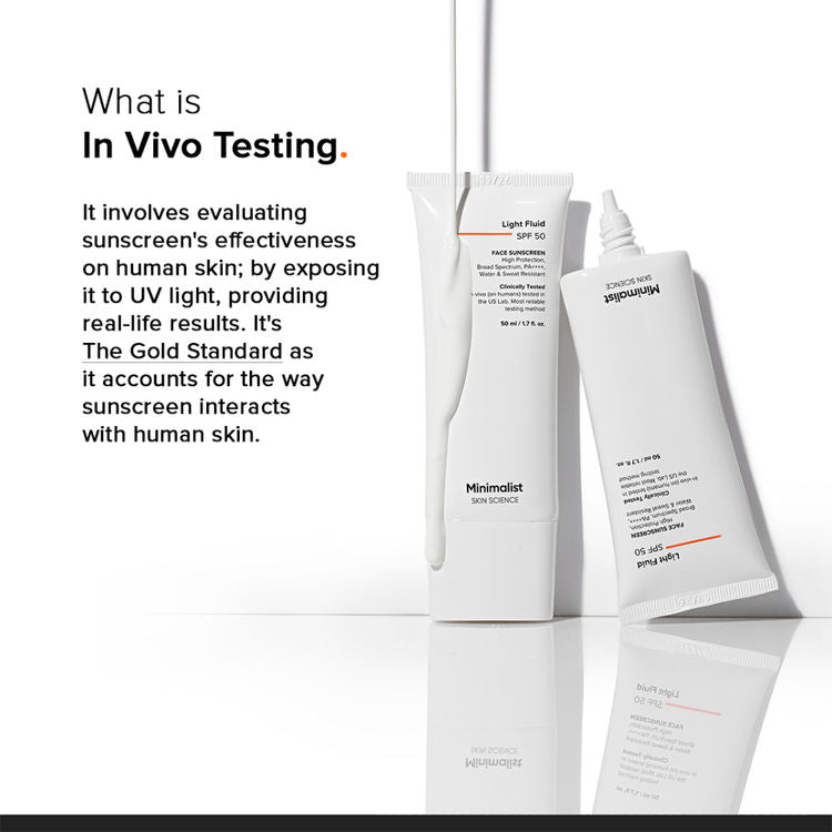 Minimalist Light Fluid SPF 50 Face Sunscreen
(50ml)