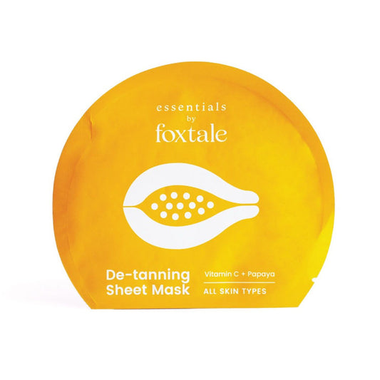 Foxtale Essentials De - Tanning Sheet Mask Vitamin C & Papaya
(20ml)