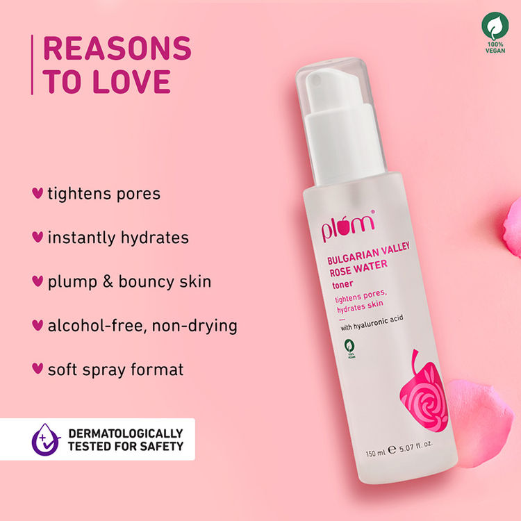 Plum Bulgarian Valley Rose Water Toner (150 ml)