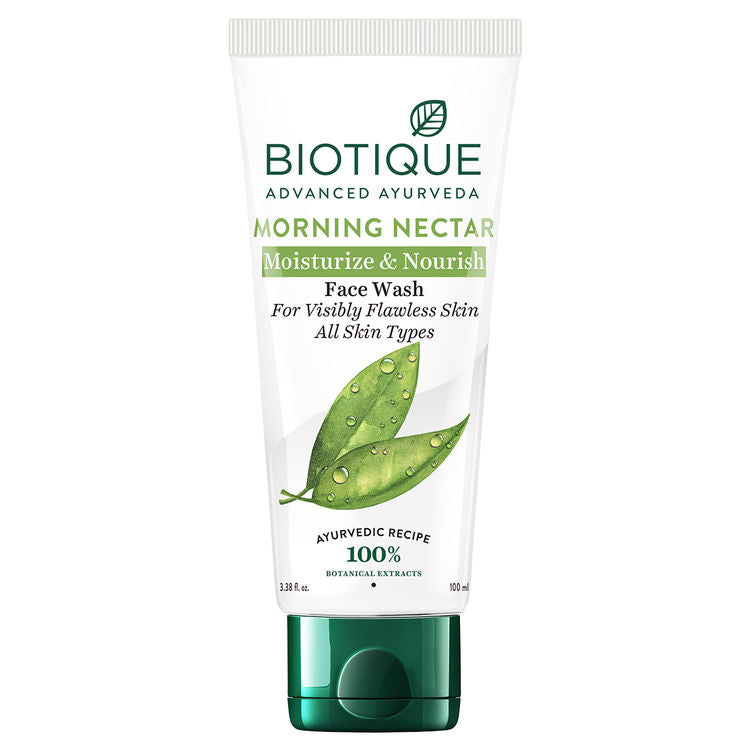 Biotique Morning Nectar Moisturize & Nourish Face Wash (All Skin Types) (100ml)