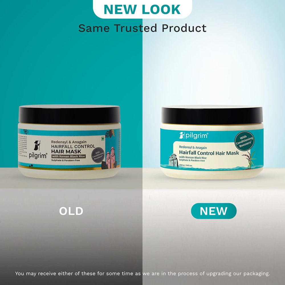 Pilgrim Redensyl & Anagain Hairfall Control Hair Mask
Discover Thick & Dense Hair