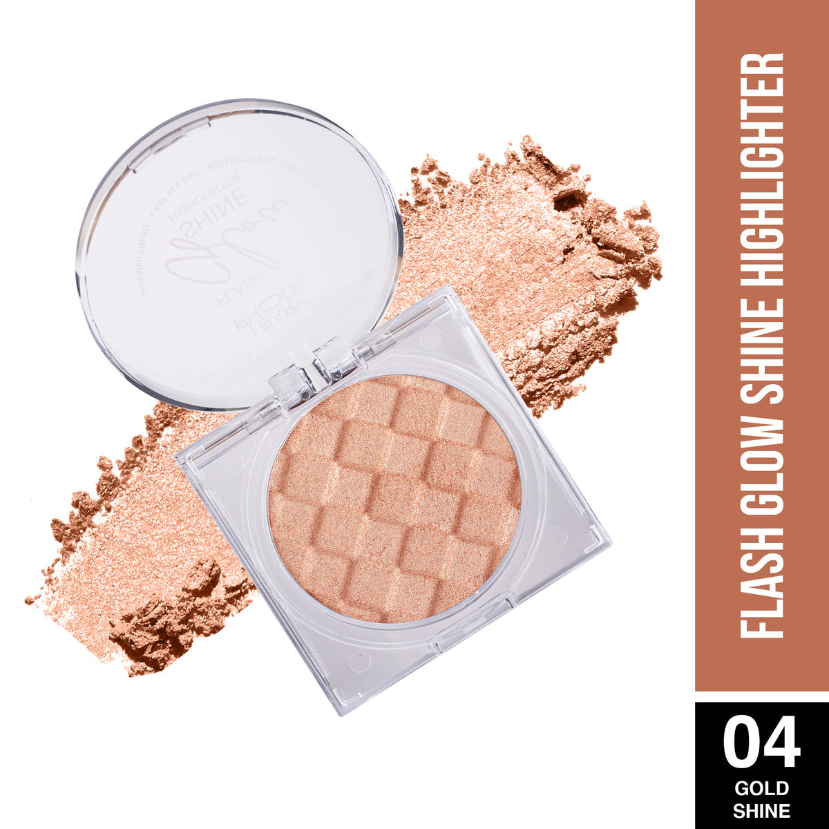 Hilary Rhoda Flash Glow Shine Highlighter ( Gold Shine 04)
