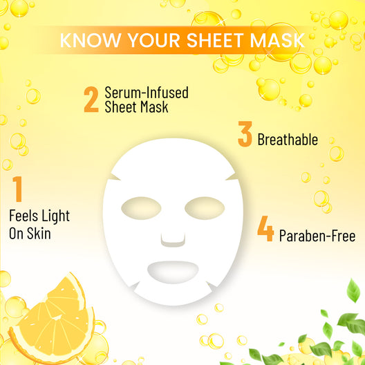 Swiss Beauty Lemon & Vitamin C Sheet Mask