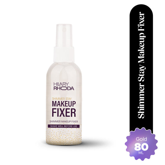 Hilary Rhoda Shimmer Stay Makeup Fixer | Gold
