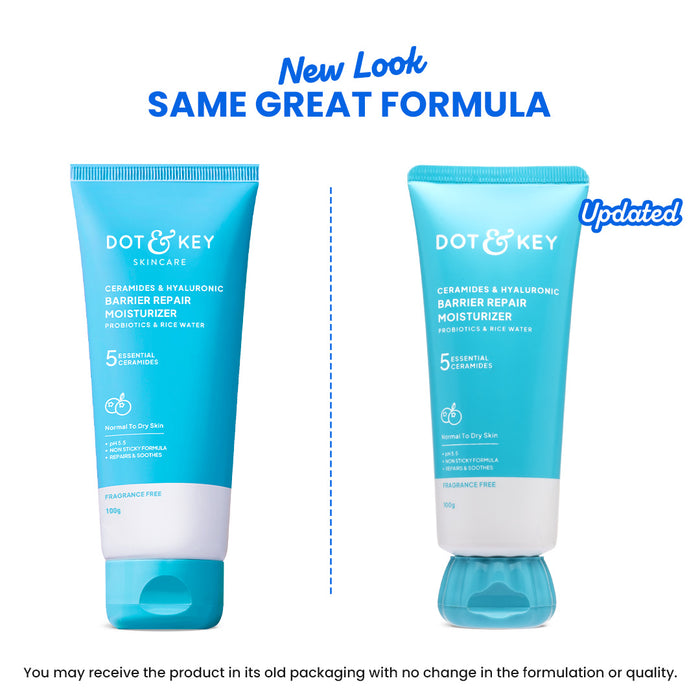 Dot & Key Barrier Repair Moisturizer (Hyaluronic + Ceramides) (175g)