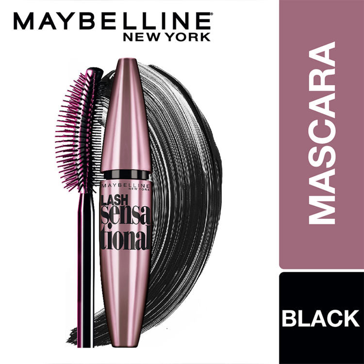 Maybelline Lash Sensational Full Fan Effect Waterproof Mascara  (Black)
