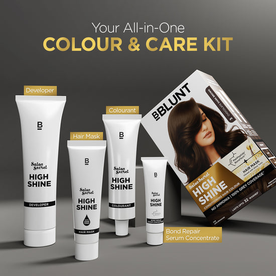 BBLUNT High Shine Conditioning Hair Colour - Chocolate Dark Brown (Shade 3)