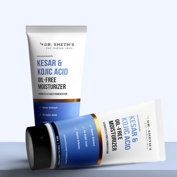 Dr. Sheth's Kesar & Kojic Acid Oil Free Moisturizer - 100g