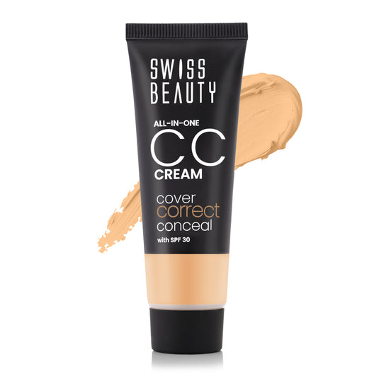 Swiss Beauty All-In-One CC Cream (04 Light Beige)