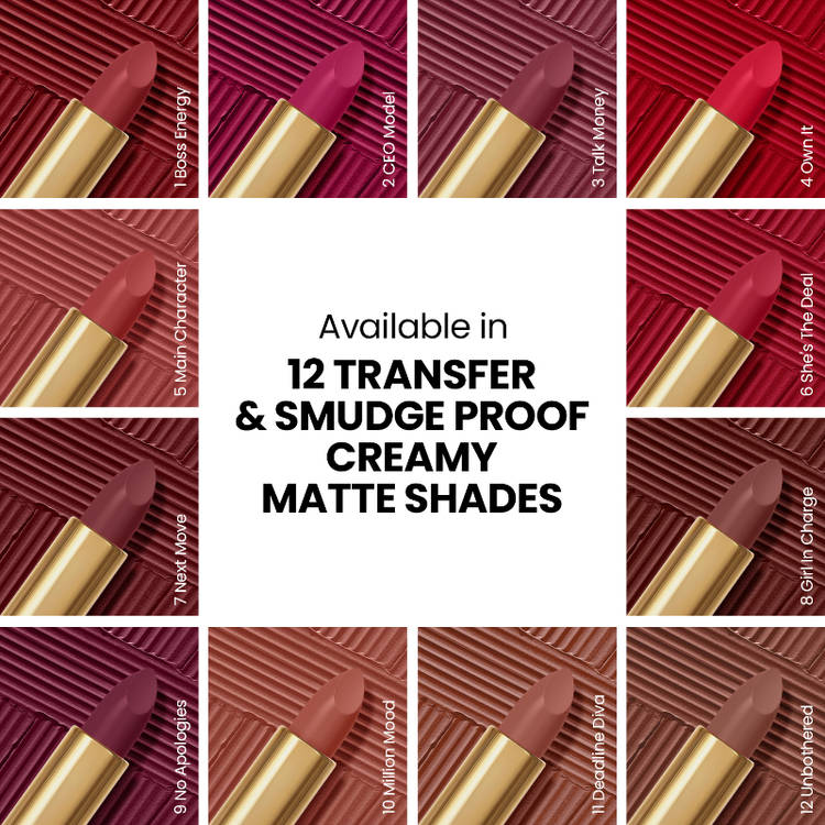 Insight Cosmetics Blur Rouge Lipstick - 02 Ceo Mode (4.2g)