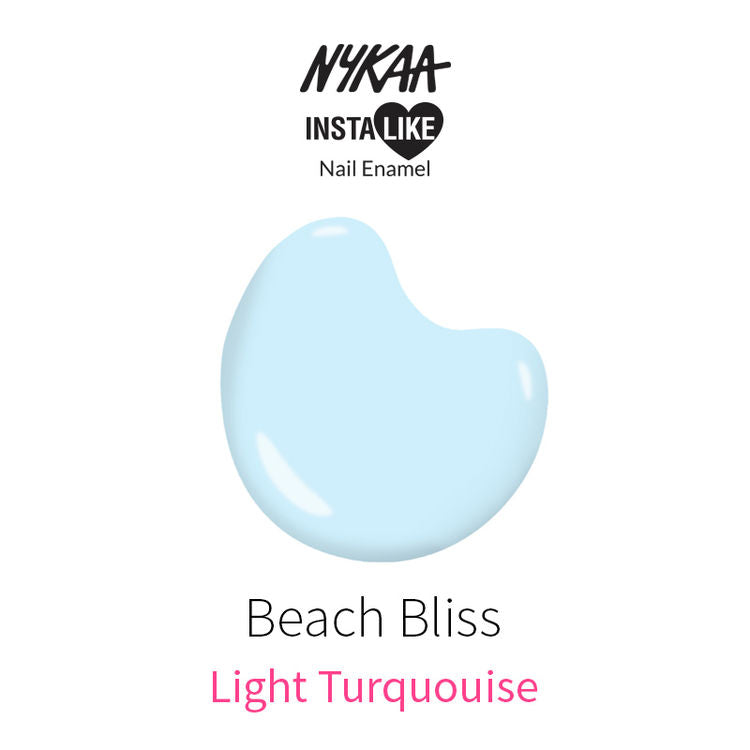 Nykaa InstaLike Long Lasting Nail Enamel - Beach Bliss 358
(9ml)