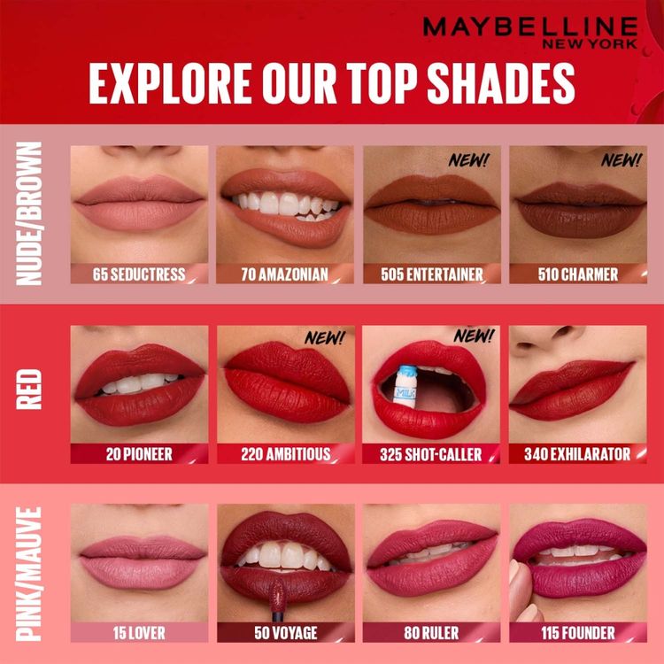 Maybelline Super Stay Matte Ink Liquid Lipstick(118 Dancer)