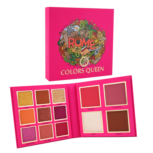Colors Queen Country Obsession Eyes & Face Palette / 04 Rome