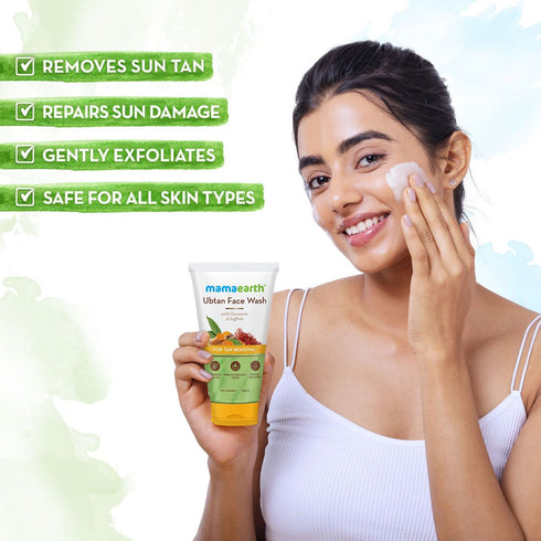 Mamaearth Ubtan Face Wash 150 ml (Pack of 2)