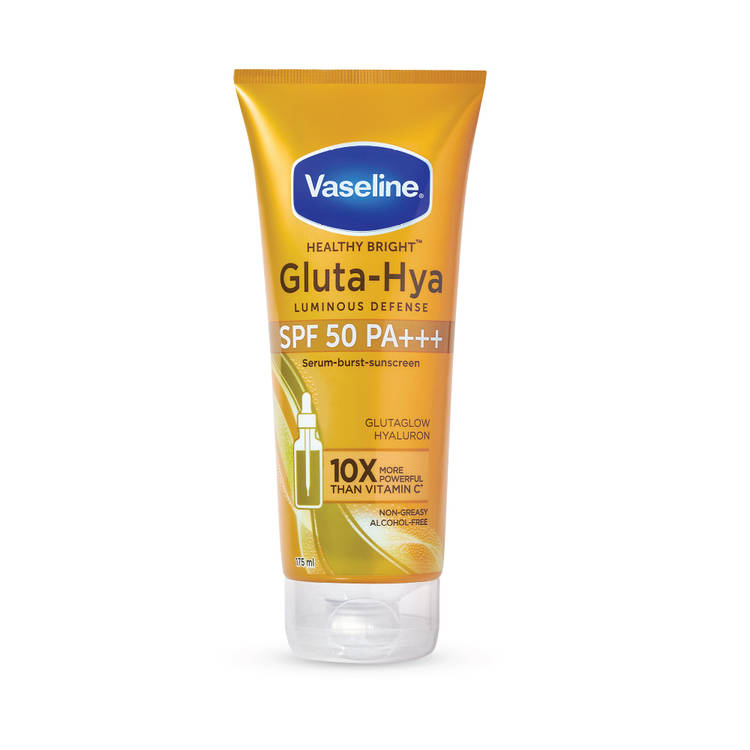 Vaseline Gluta Hya Antioxidant SPF 50 PA+++ Sunscreen (175ml)