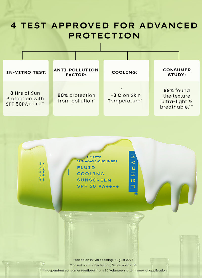 Hyphen Fluid cooling sunscreen spf 50 pa++++ | 50 ml
