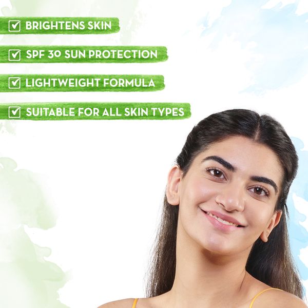 Mamaearth Ubtan Day Cream with Turmeric & Saffron for Skin Brightening – 50 g