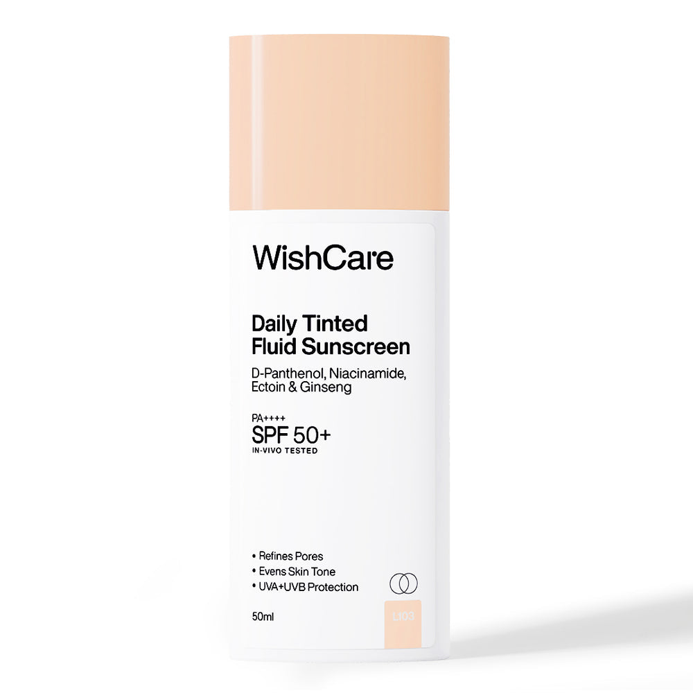 Wishcare Daily Tinted Fluid Sunscreen (L103)