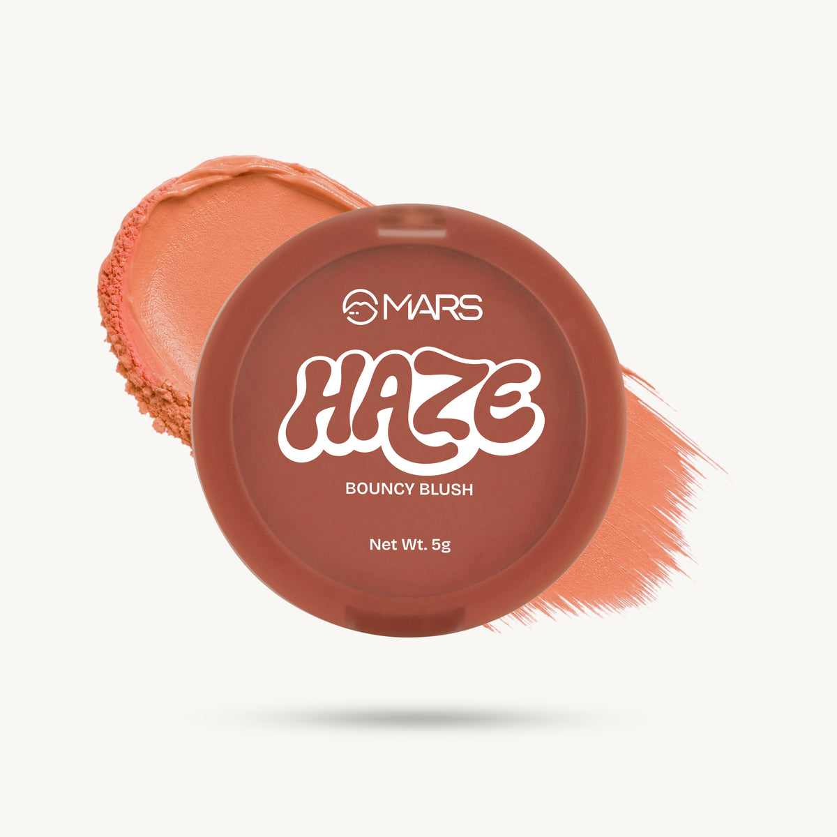 Mars Cosmetics Haze | Bouncy Blush / 06 Maple Melt