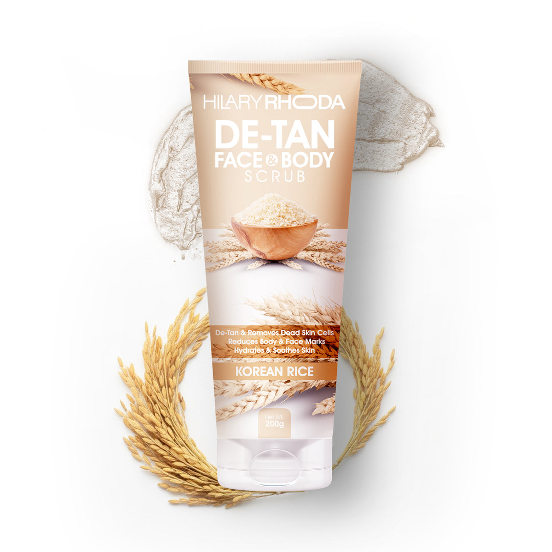 Hilary Rhoda De-Tan Face & Body Scrub - Korean Rice 02