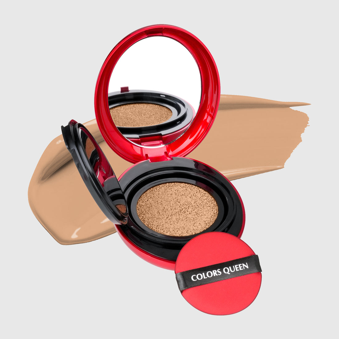 Colors Queen Red Cushion Foundation (02 Natural Beige)