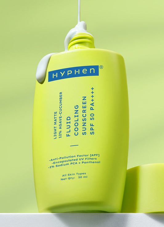 Hyphen Fluid cooling sunscreen spf 50 pa++++ | 50 ml