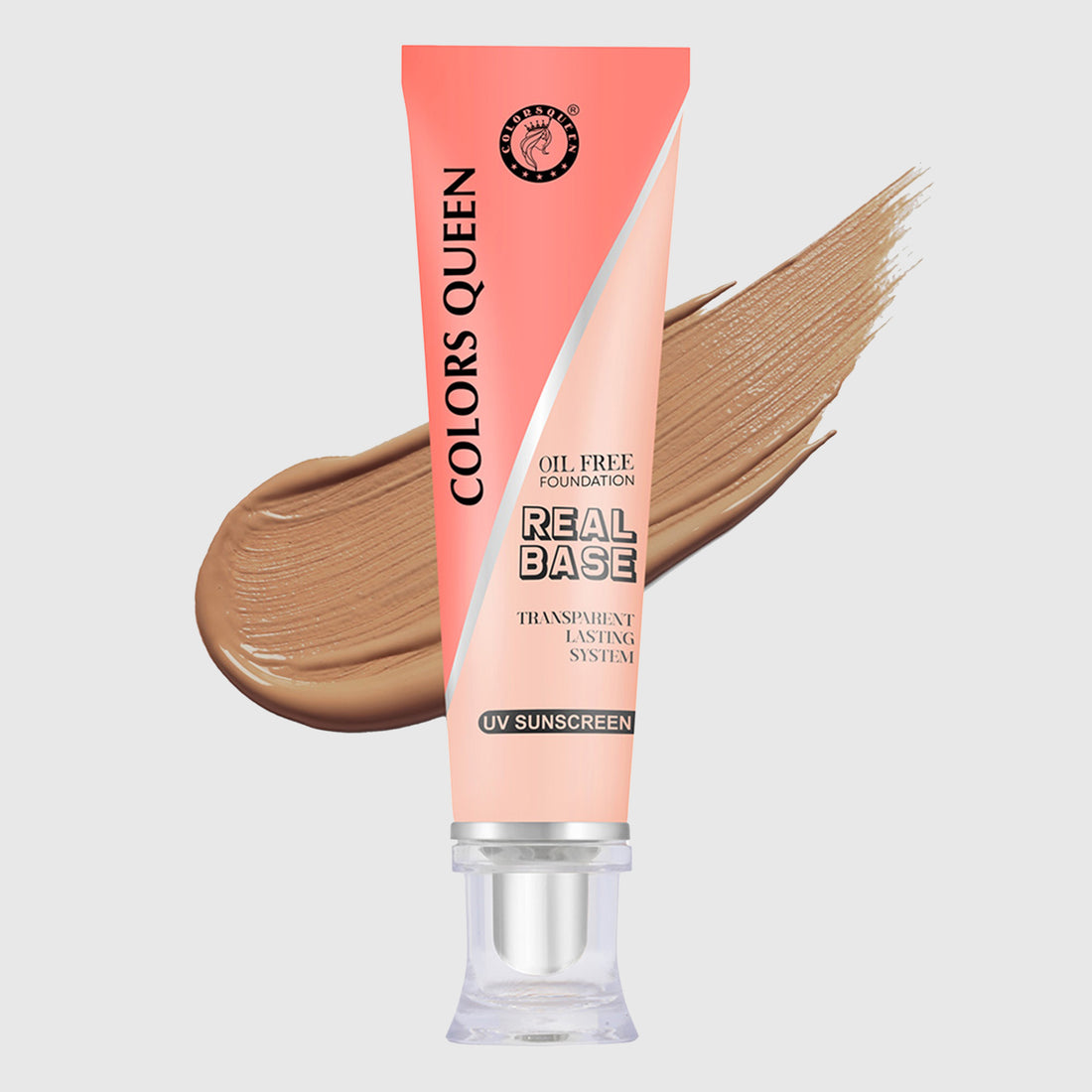 Colors Queen Real Base Oil Free Waterproof Foundation (05 Caramel)