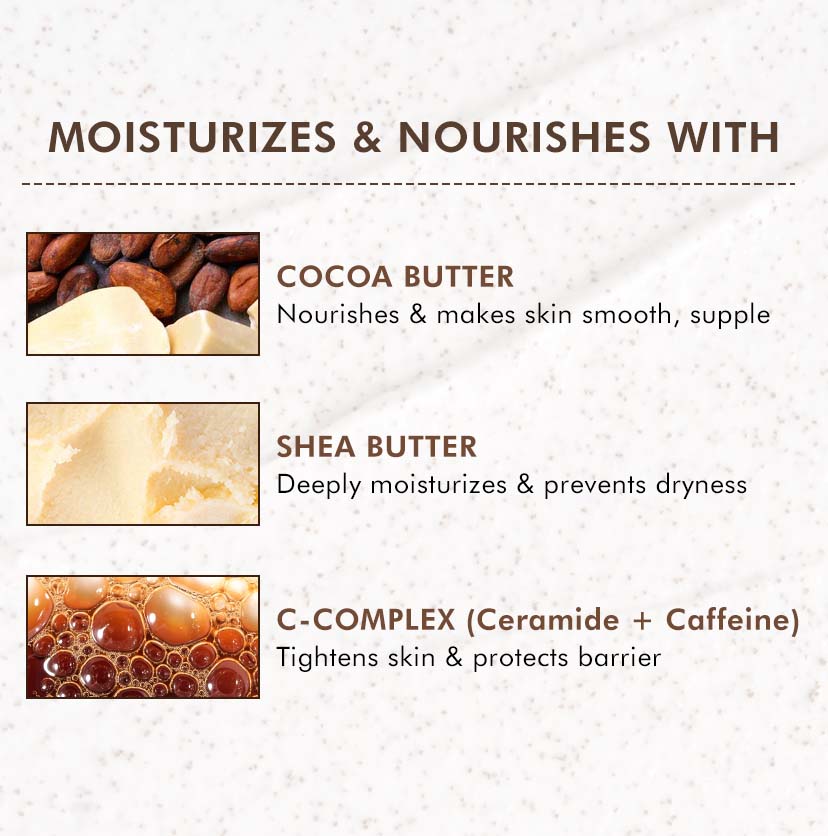 Mcaffeine Pore Clear Coffee Cookie Face Scrub- 100gm