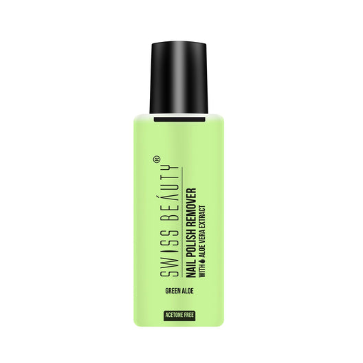 Swiss Beauty Nail Polish Remover  (01 Green Aloe)